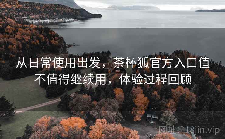 从日常使用出发,茶杯狐官方入口值不值得继续用,体验过程回顾 从日常使用出发,茶杯狐官方入口值不值得继续用,体验过程回顾